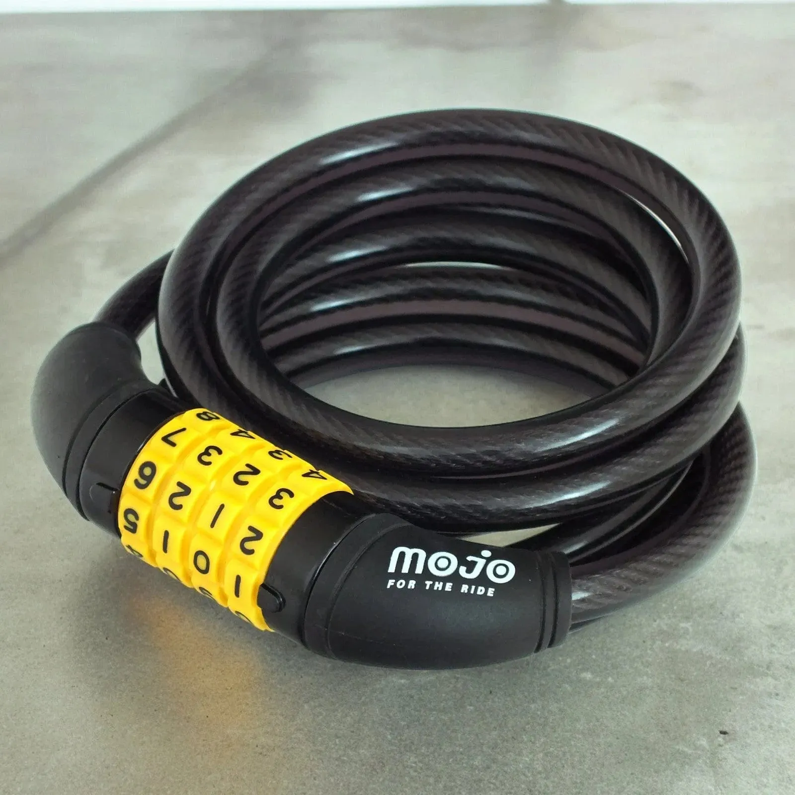 1.8m Cable Bike Lock with 4 Digit Combination