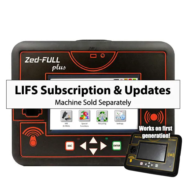 5  Day Unlimited LIFS Subscription for IEA Zed Full - ( machine sold separately )