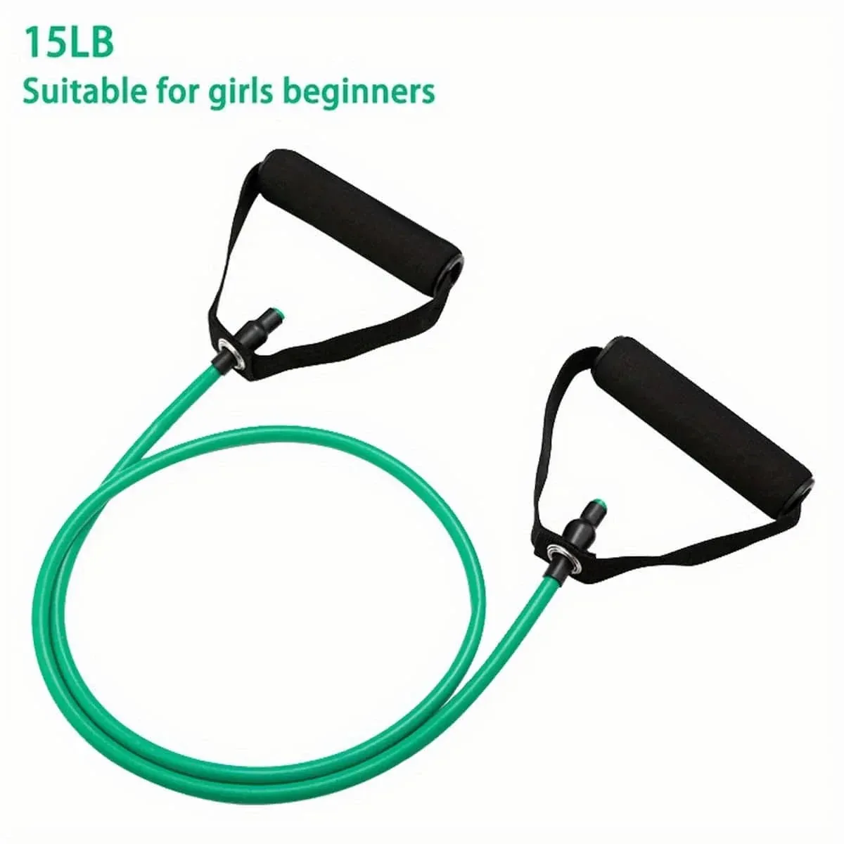 5 Level Resistance Bands with Handles for Home Workouts