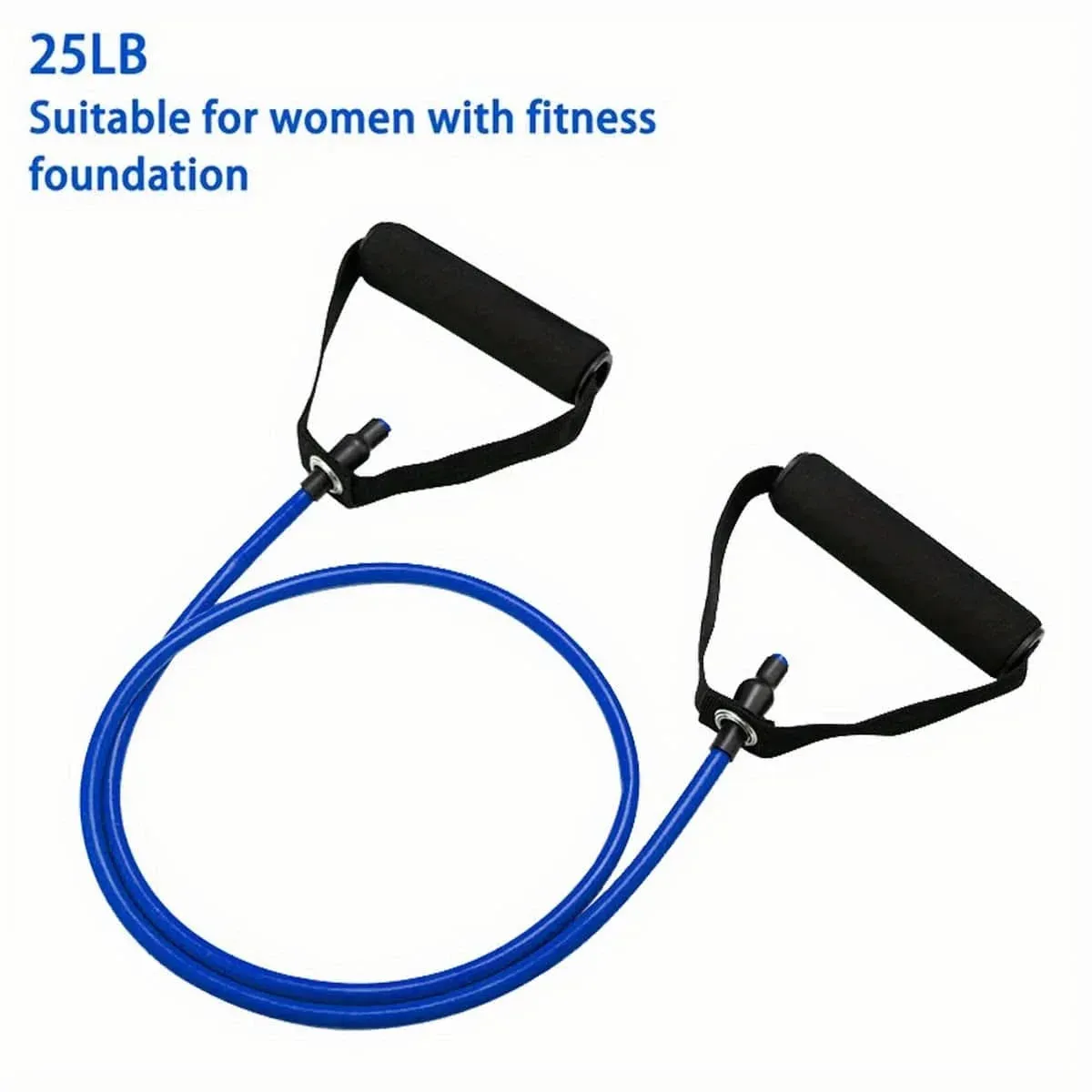 5 Level Resistance Bands with Handles for Home Workouts