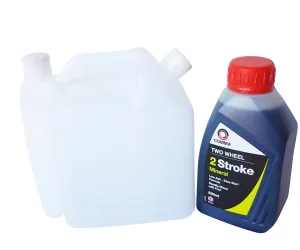 500ml 2 STROKE MINERAL OIL & FUEL MIXING BOTTLE 25:1 49CC MINI MOTO DIRT QUAD