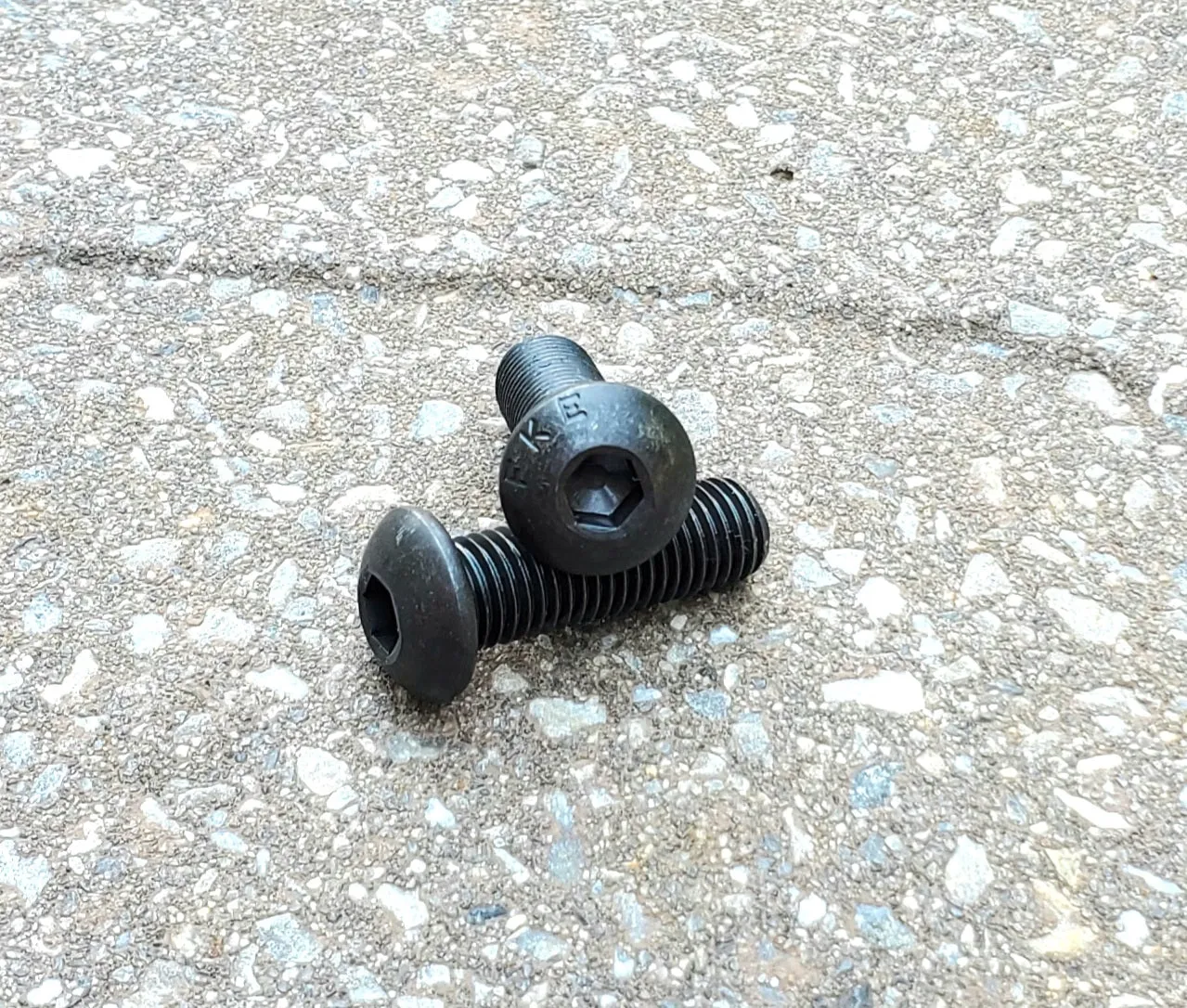 5/16-24 Button Head Screws (Two pieces)