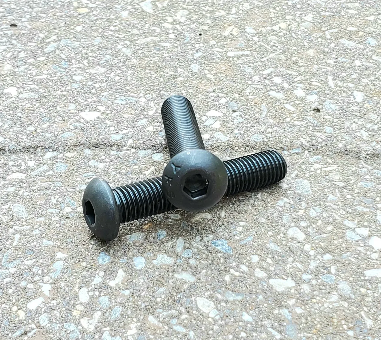 5/16-24 Button Head Screws (Two pieces)