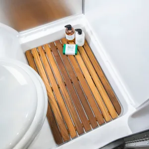 Airstream Teak Shower Mats for Tommy Bahama Travel Trailers