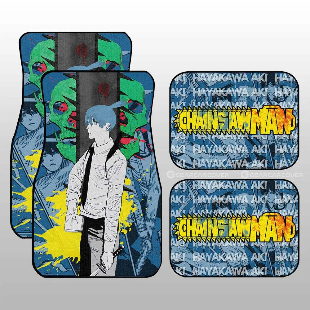 Aki Hayakawa Car Floor Mats Custom Car Accessories