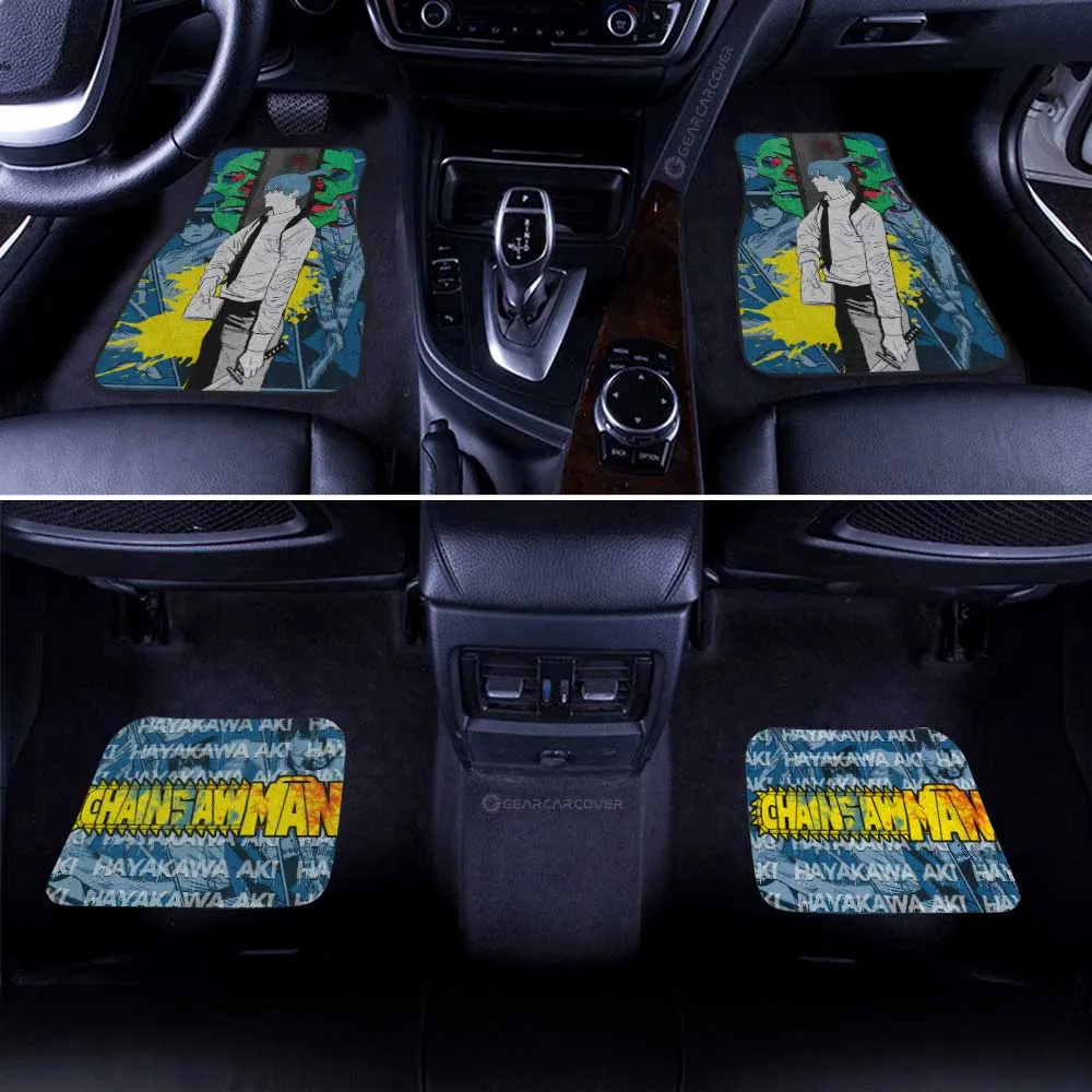 Aki Hayakawa Car Floor Mats Custom Car Accessories