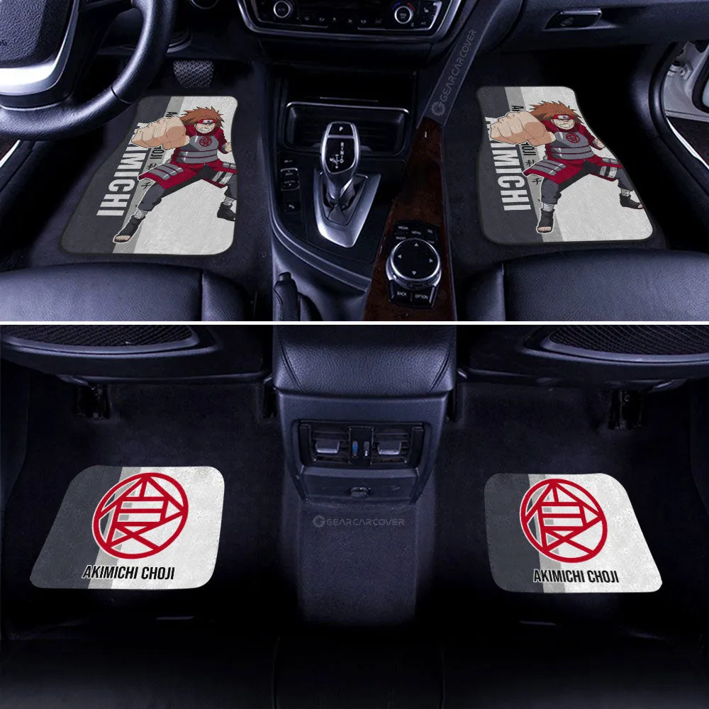 Akimichi Chouji Car Floor Mats Custom Car Accessories