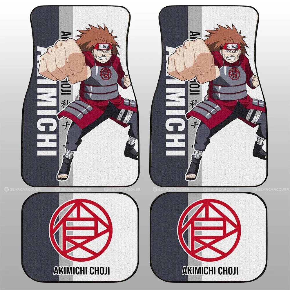 Akimichi Chouji Car Floor Mats Custom Car Accessories