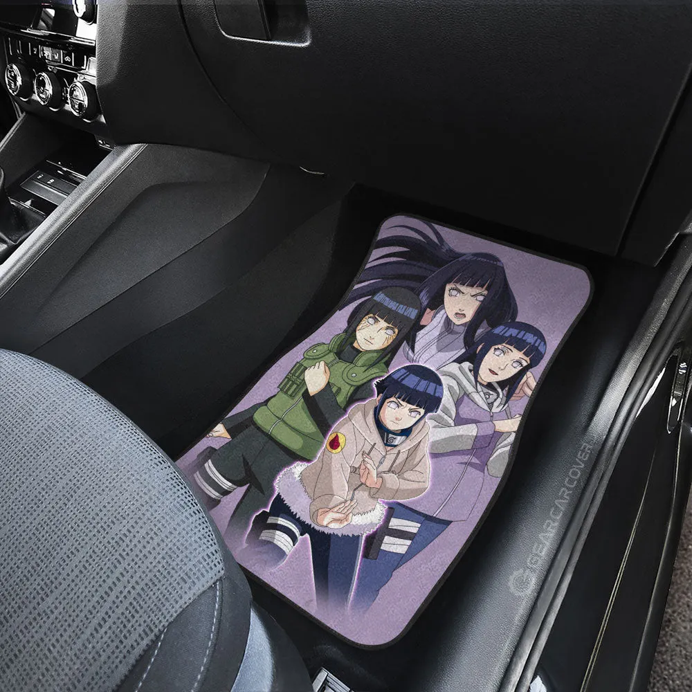 And Hinata Car Floor Mats Custom Anime Car Accessories