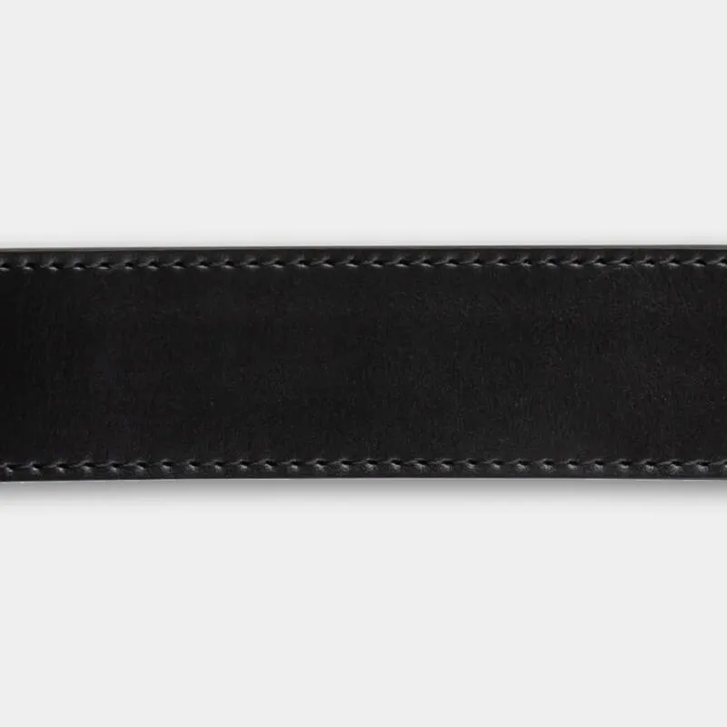 Black Skinny Leather Strap