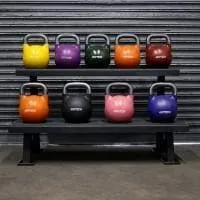 Bodyworx 7493KBR 2 Tier Kettlebell Rack