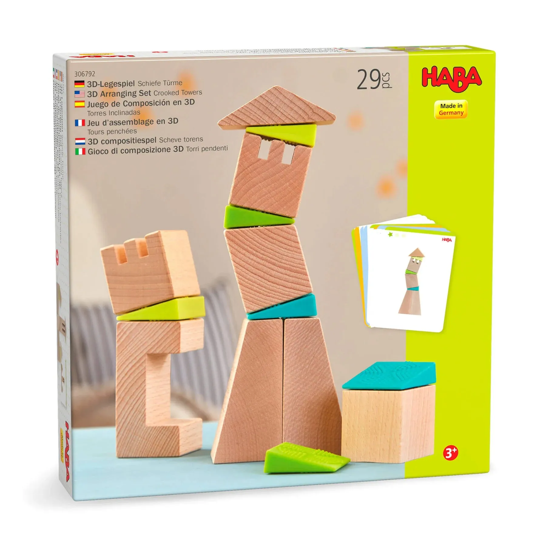 Crooked Tower 3D Arranging Blocks