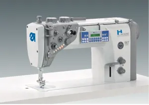 Duerkopp Adler H-TYPE 967-180100 Classic: Heavy single-needle lockstitch sewing machine  with complete set - Classic  flat bed machine