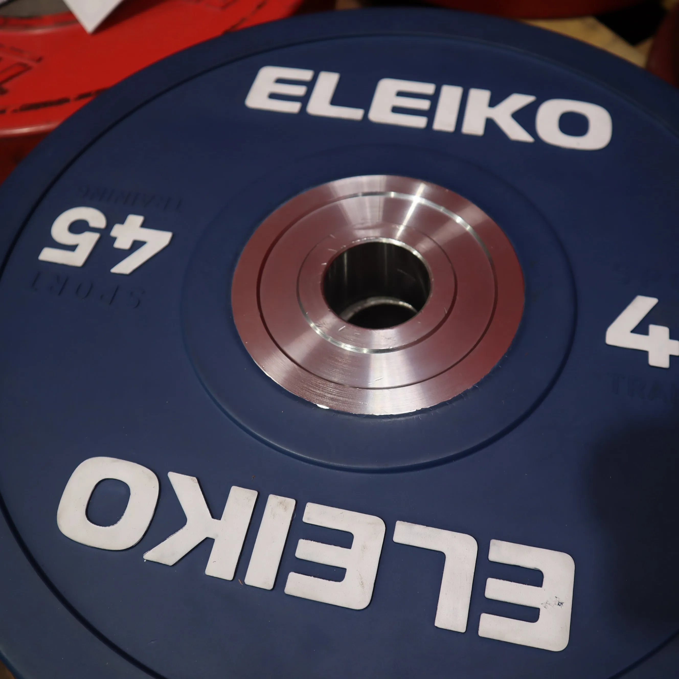 Eleiko Bumper Weights 45-55 (Refurbished)