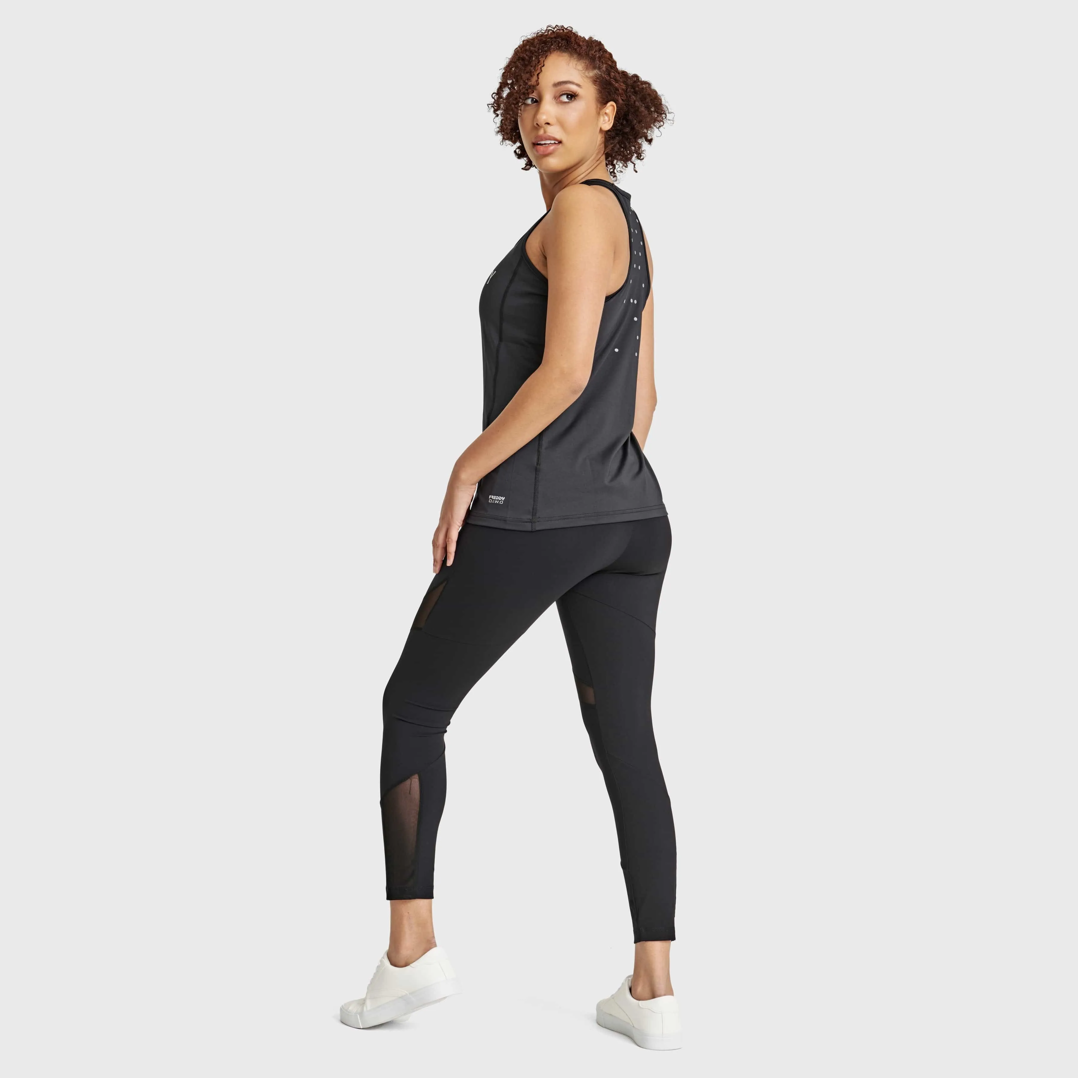 Energy Sports Singlet - Black