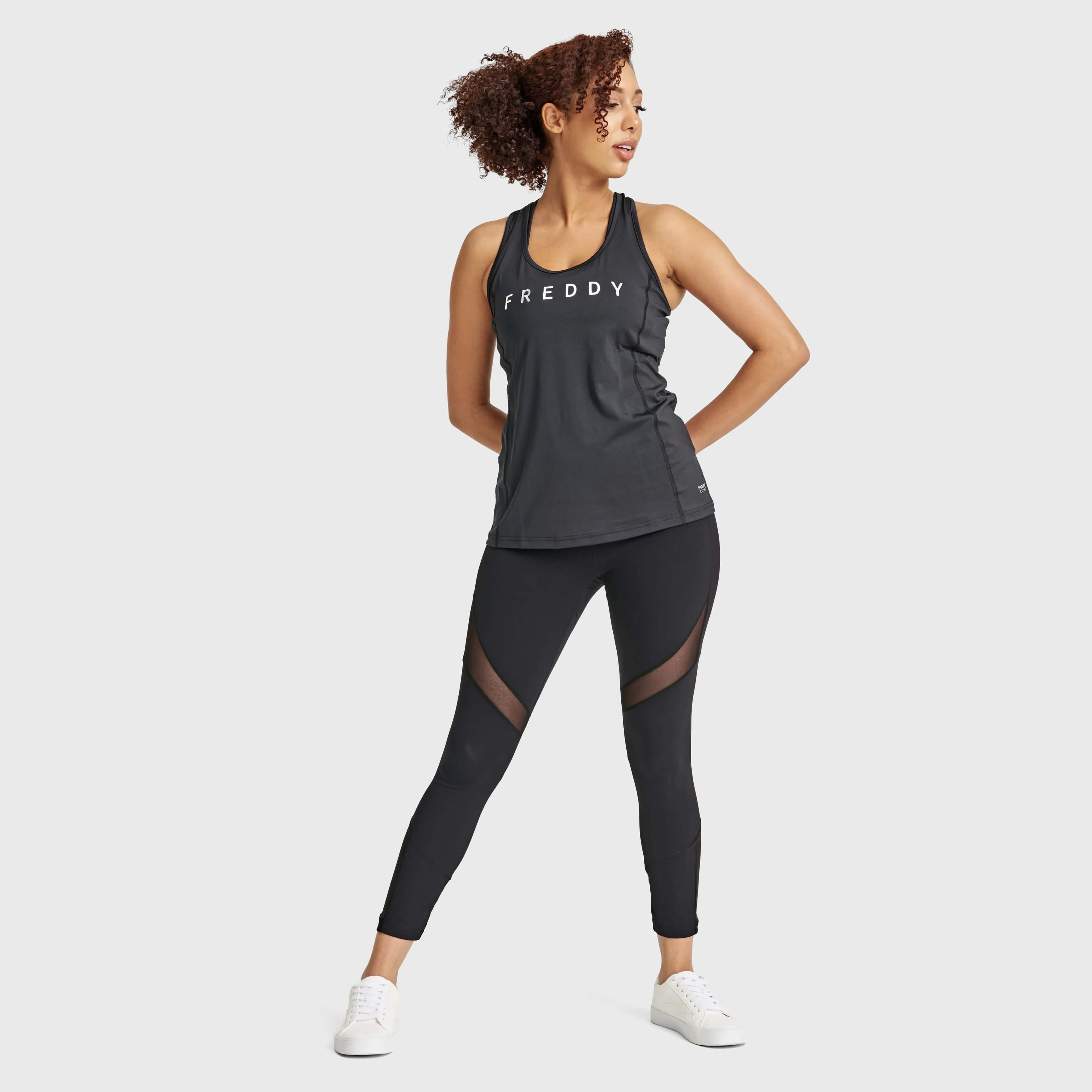 Energy Sports Singlet - Black