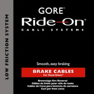 Gore Ride-On Brake Cable and Housing Low Friction System for Road Bikes