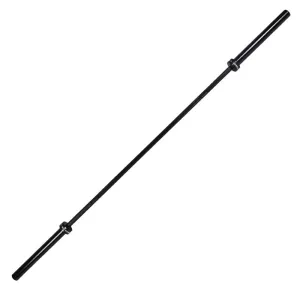 Hit Fitness Commercial 20kg Olympic Barbell (Black Coated) | 7ft