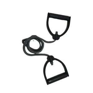 Irm-Fitness Factory Straight Strap With Handle Tpe Tube 7 Ftf Fitness Tonning Band Grey