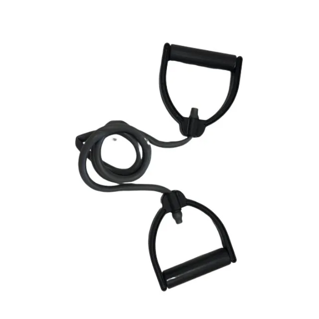 Irm-Fitness Factory Straight Strap With Handle Tpe Tube 7 Ftf Fitness Tonning Band Grey