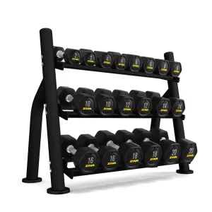 LIQUIDATION SALE- Ziva ST2 Commercial-Grade 10 Pair Dumbbell Storage Rack (Rack Only)