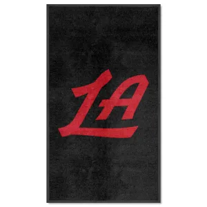 Los Angeles Clippers 3X5 High-Traffic Mat with Durable Rubber Backing - Portrait Orientation