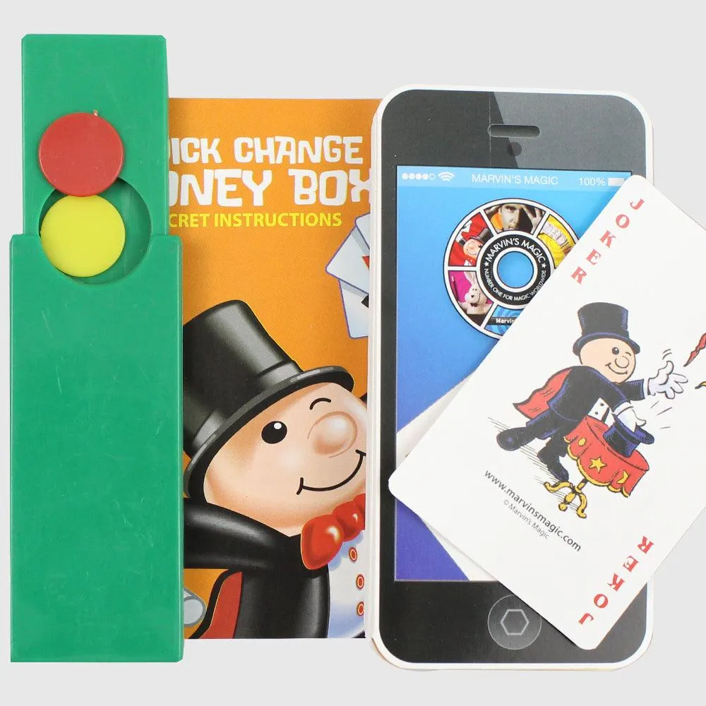 Marvin's Magic Simply Magic Mini Tricks - Quick Change Money Box