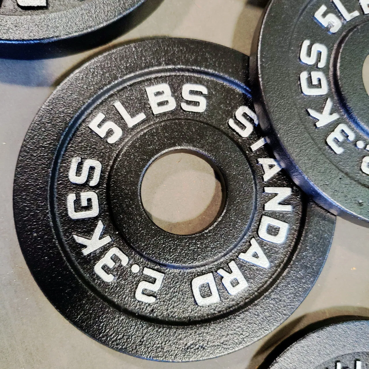 NEW Individual Cast Iron Weight Plates Olympic Weights Oldschool