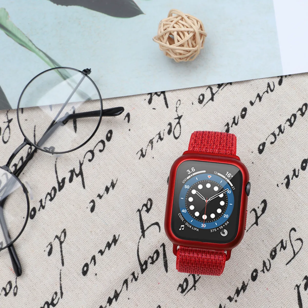 Nylon All-in-one protective case strap for iwatch W24GAWS8701