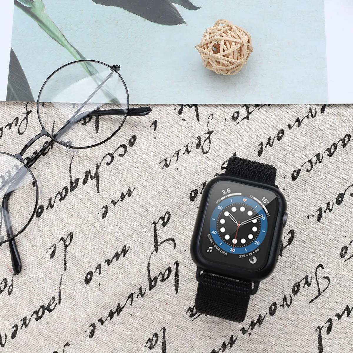 Nylon All-in-one protective case strap for iwatch W24GAWS8701