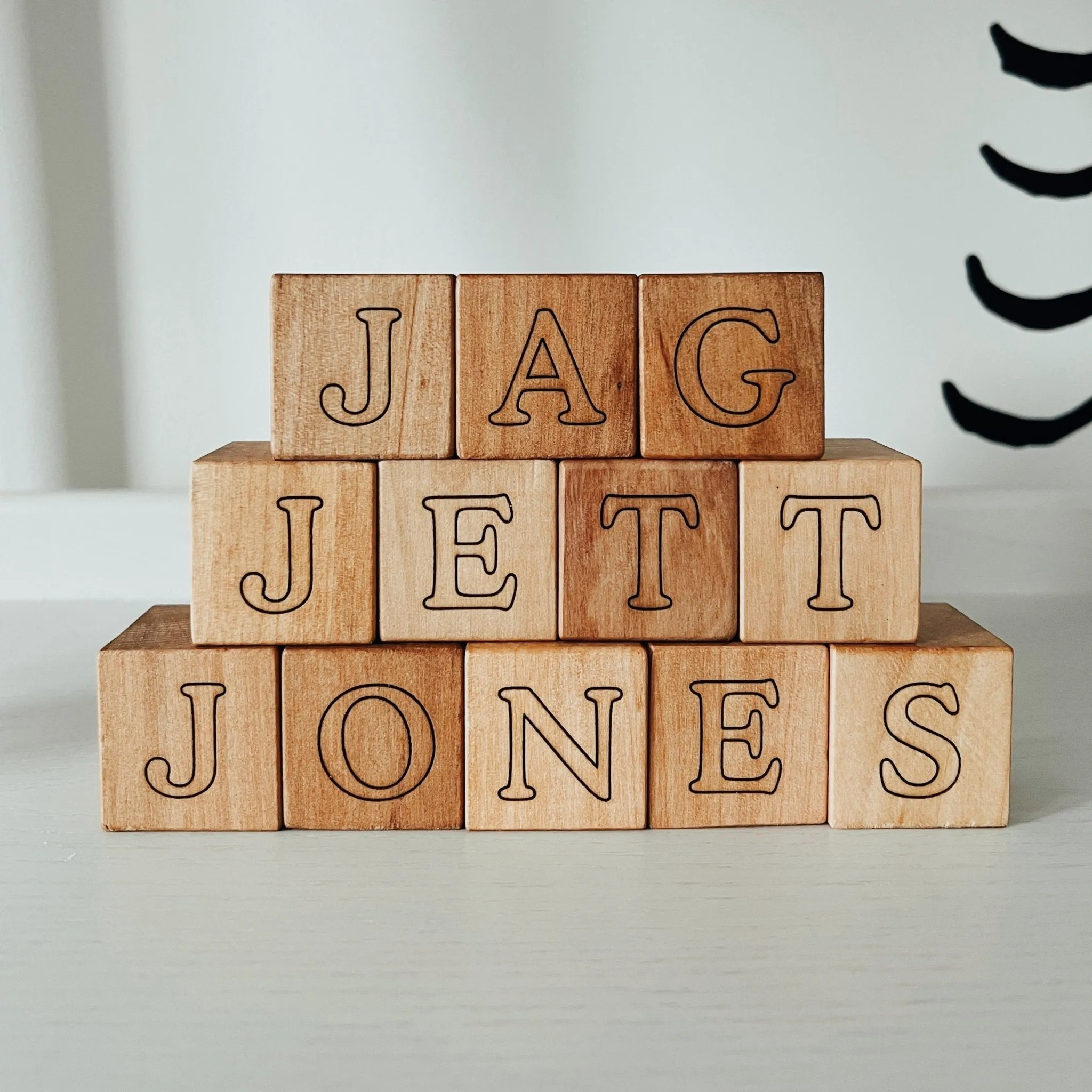 Personalized Name Blocks