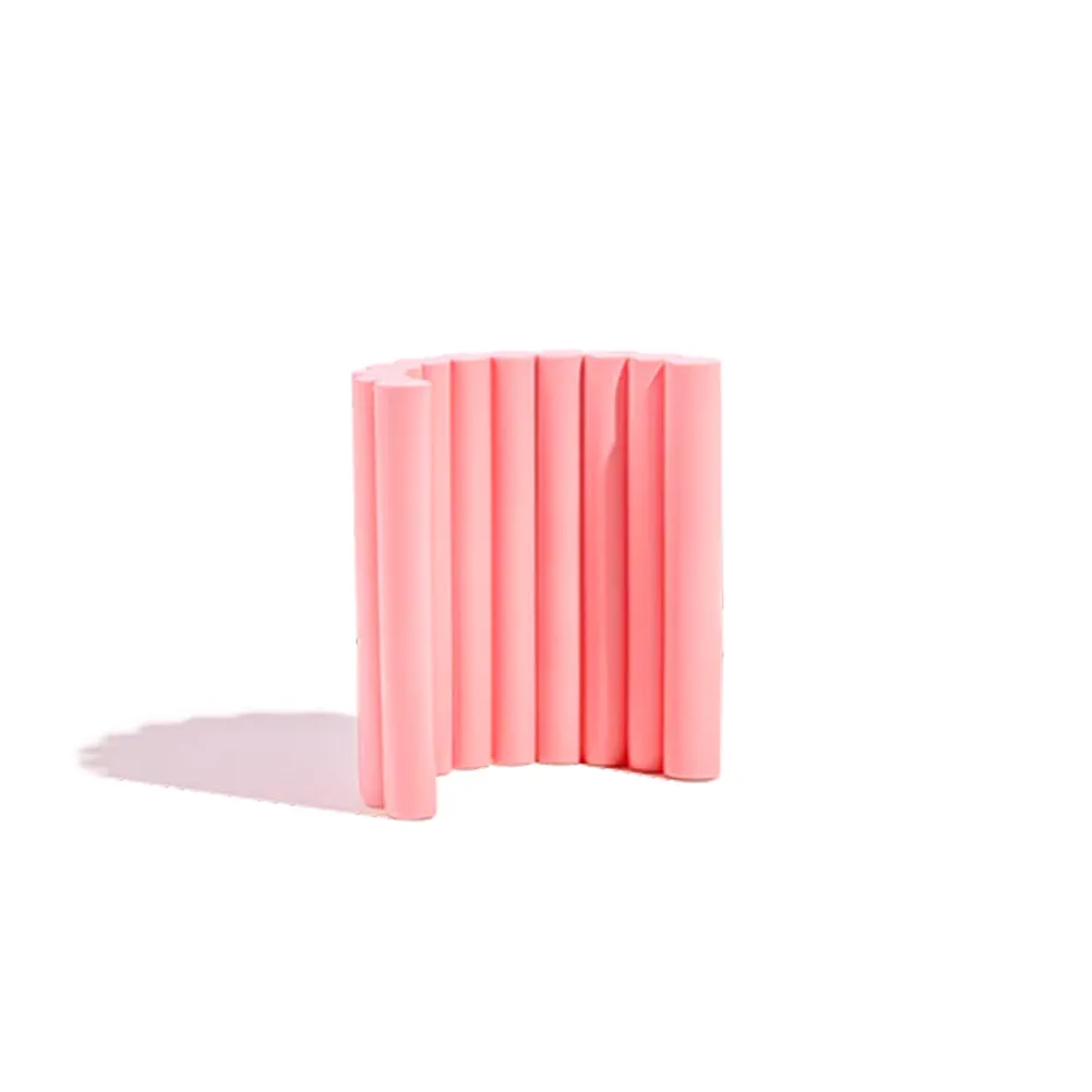 Pink Curved Cylinder Wall Styling Prop (DEMO STOCK)