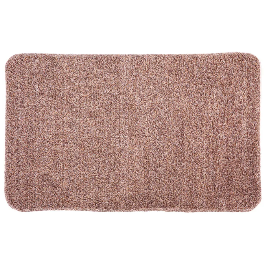 Polycot Beige Bathroom Mat