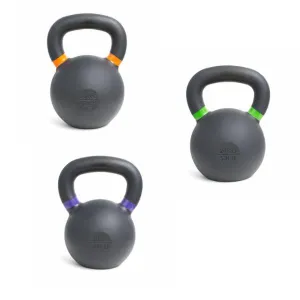 Powder Coat Kettlebell Package - 20kg 24kg & 28kg (Package Price)