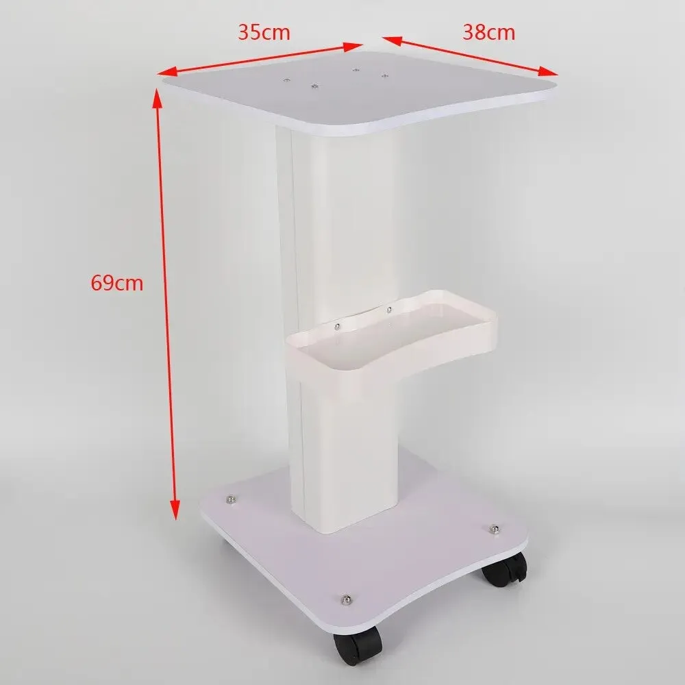 Premium White Salon Trolley