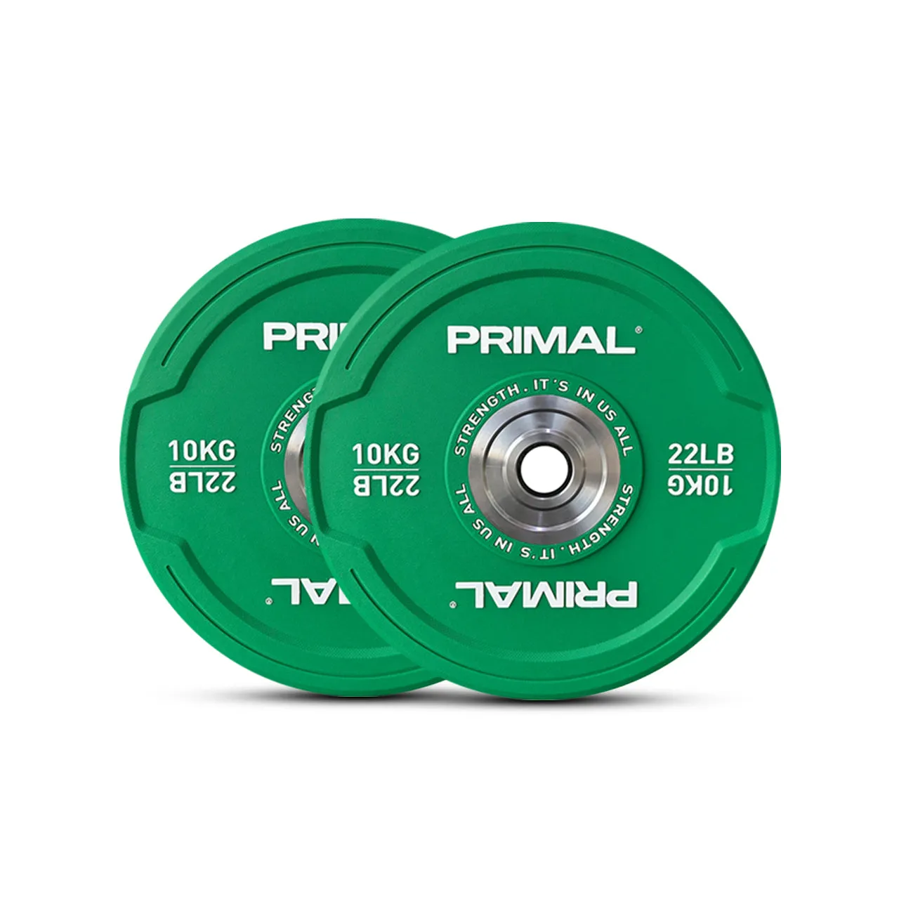 Primal Performance Series Urethane Bumper Plate (Pairs)
