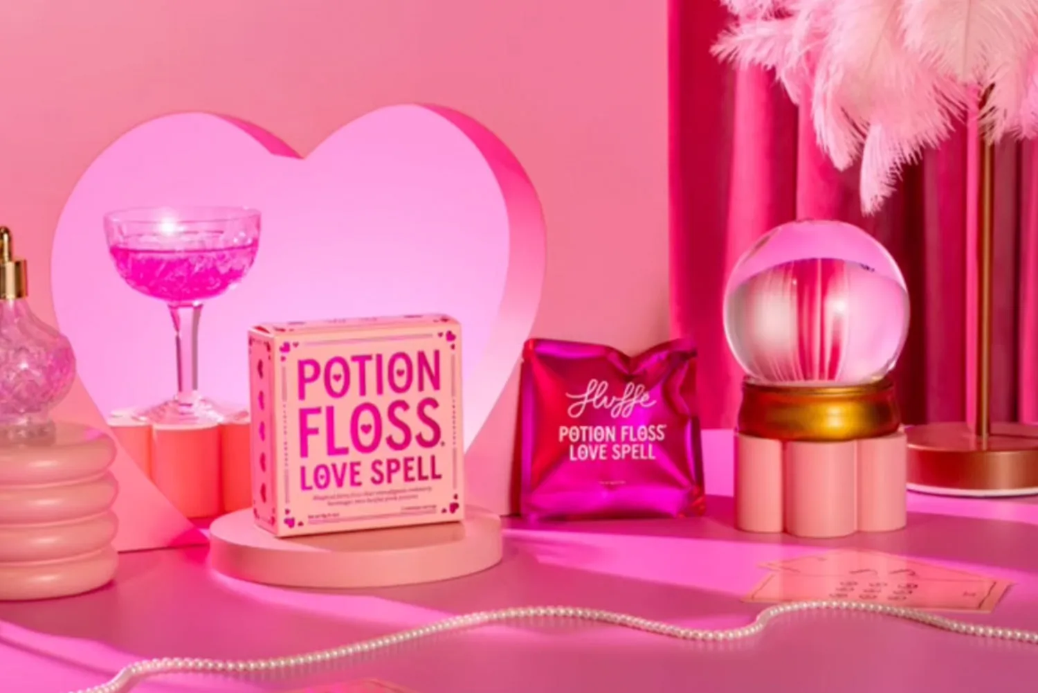Propsyland Pink Circle Platform Bundle Styling Prop