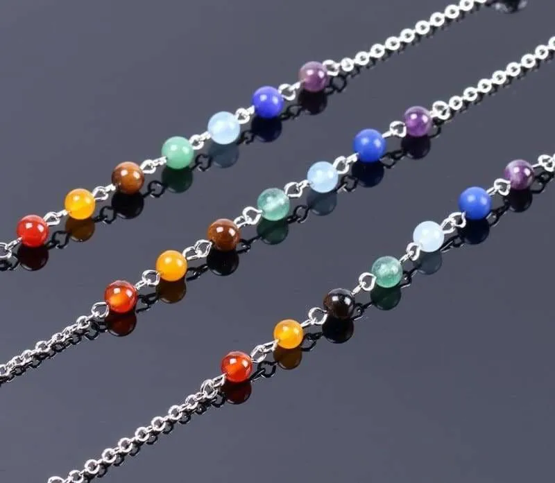 Reiki Healing Chakra Natural Stone Pendulum