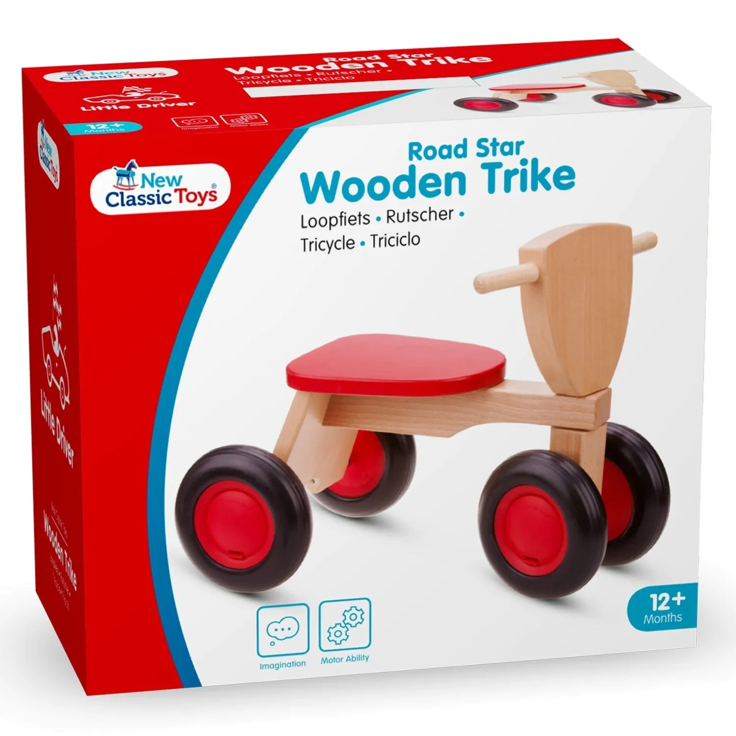 Road Star Wooden Trike