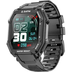 SENBONO 1.69 Inch 3 ATM IP68 Waterproof Smart watch Men Women Fitness Tracker Blood Pressure Monitor Outdoor Sports