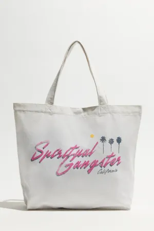SG Palm Tote Bag
