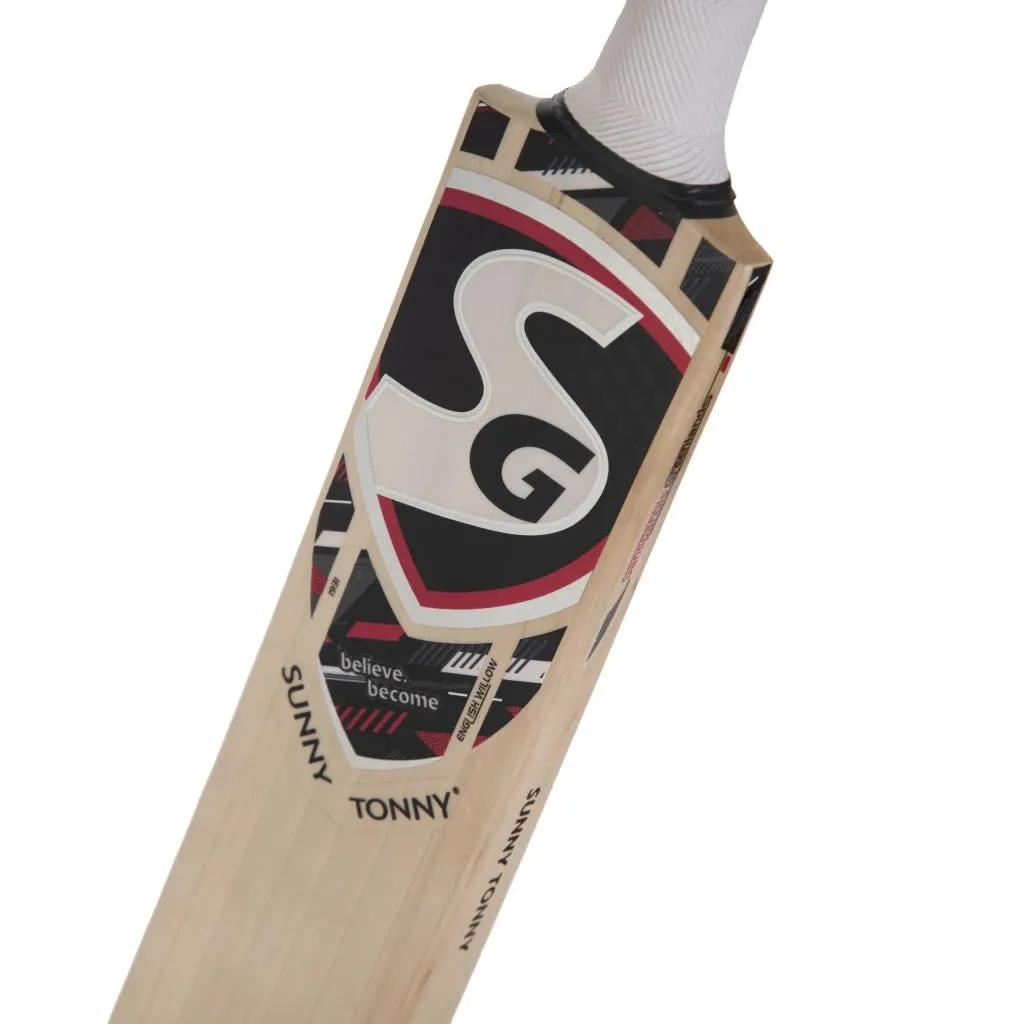 SG Sunny Tonny™ English Willow grade 1 Cricket Bat (Leather Ball)