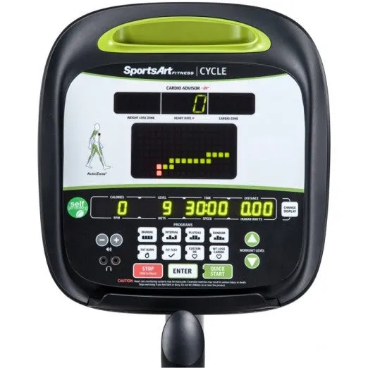 SportsArt Recumbent Bike C535R