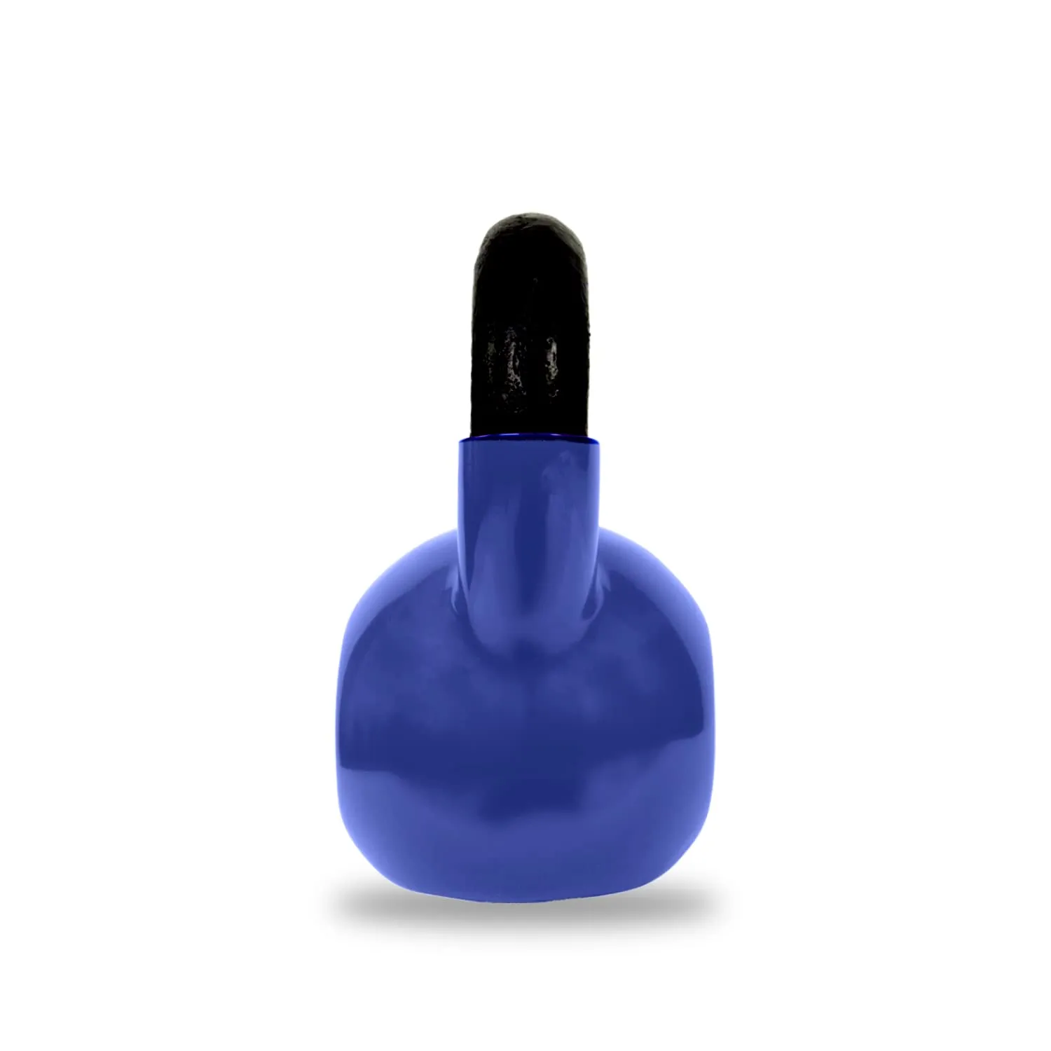 Strauss Premium Vinyl Kettlebell Weight for Men & Women | 4 Kg | Ideal for Home Workout, Yoga, Pilates, Gym Exercises | Non-Slip, Easy to Hold, Scratch Resistant (Blue)
