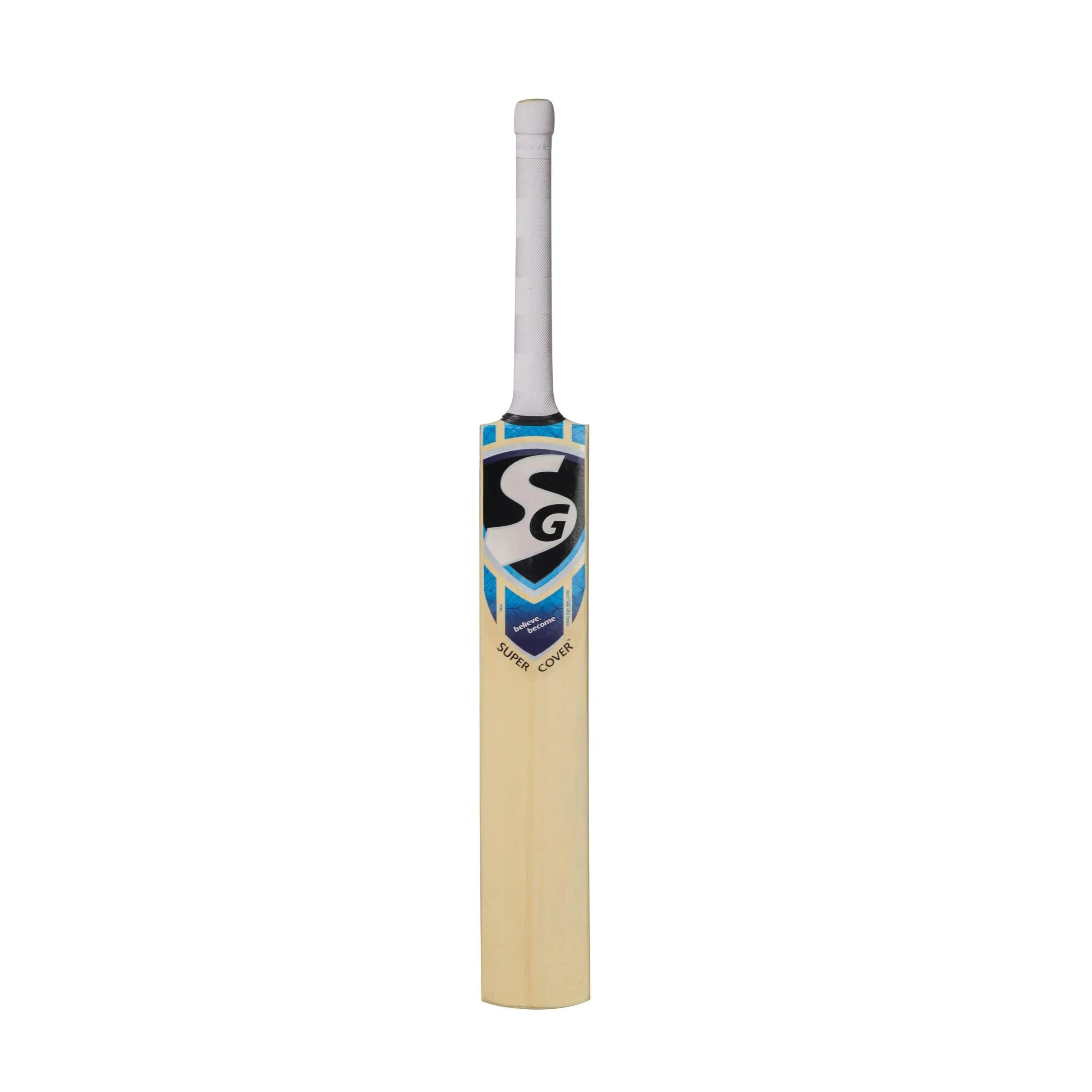 Super Cover Grade 5 English Willow Cricket Bat ( Size: Short Handle | Leather Ball