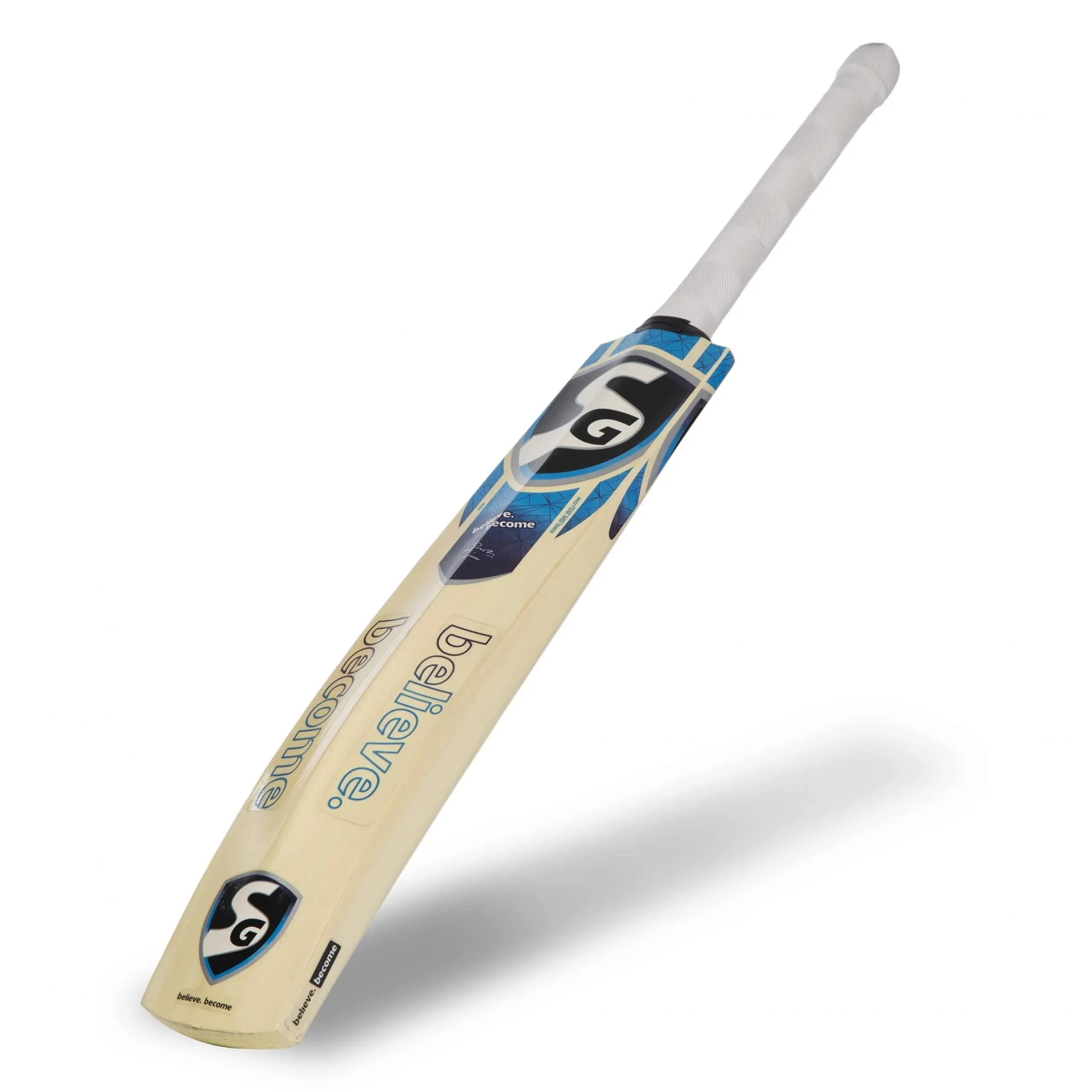 Super Cover Grade 5 English Willow Cricket Bat ( Size: Short Handle | Leather Ball