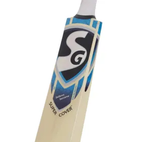 Super Cover Grade 5 English Willow Cricket Bat ( Size: Short Handle | Leather Ball