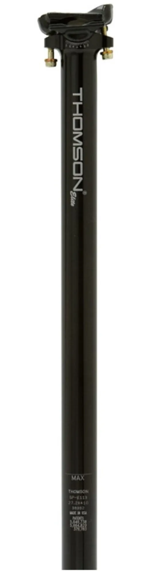Thomson Elite 30.9mmx367mm Black Seatpost