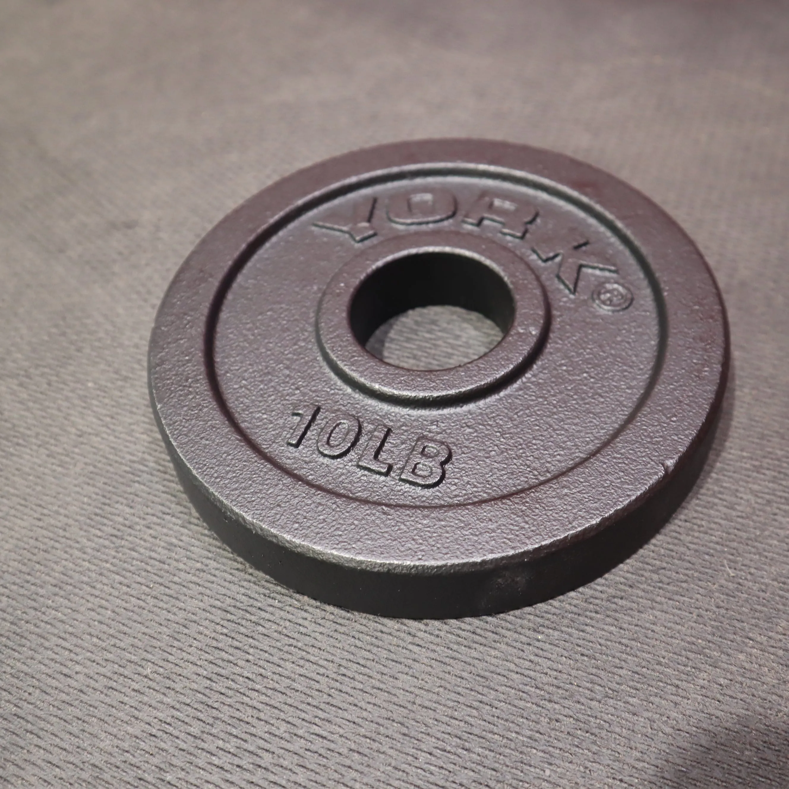 York Iron Olympic Weight Plates