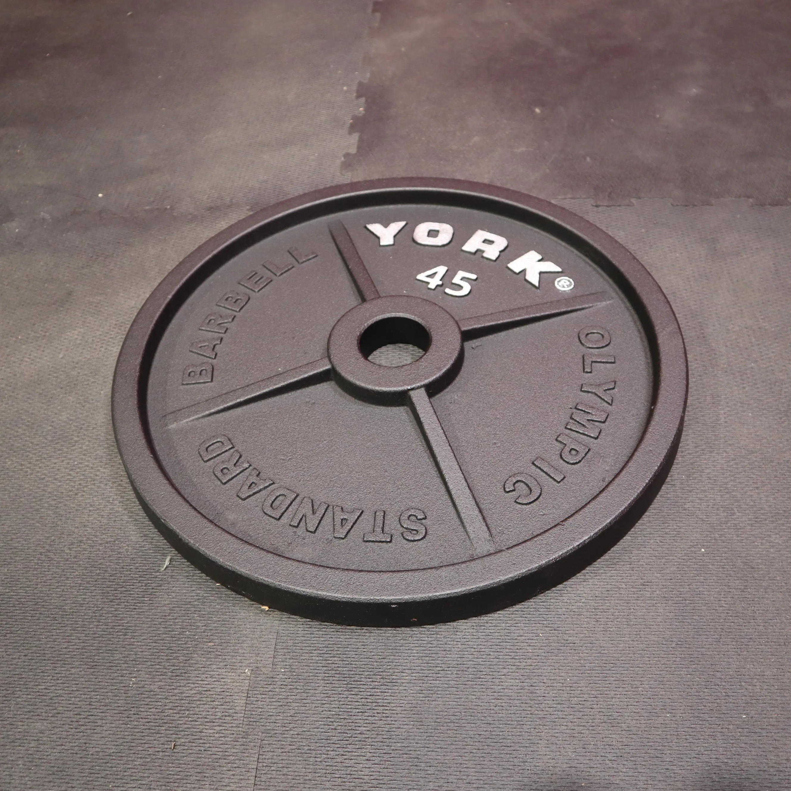 York Iron Olympic Weight Plates